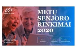 Kviečiami dalyvauti rinkimuose „Metų senjoras 2020“!