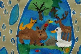 Aš piešiu vandenį