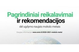 Kaip bus ugdomi vaikai nuo rudens?