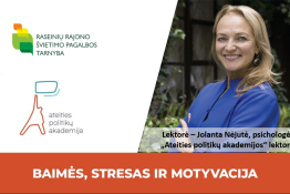 Kviečiame registruotis į mokymus. "Psichohigiena mokykloje: kaip išlaikyti ir puoselėti ugdymo proceso dalyvių psichinę sveikatą".