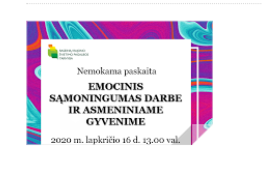 Kviečiame visus kas dalyvavote ilgalaikės programos „Psichohigiena mokykloje: kaip išlaikyti ir puoselėti ugdymo proceso dalyvių psichinę sveikatą“ I- II modulių mokymuose pratęsti mokymus