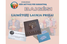 Susumuoti AJC konkurso „Būk aktyvus per karantiną“ rezultatai