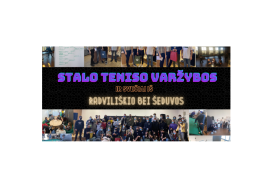 Stalo teniso varžybos