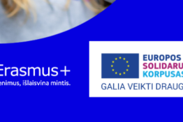 Kviečiame teikti paraiškas „Erasmus+“ jaunimo srities ir „Europos solidarumo korpuso“ projektų finansavimui gauti