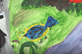 Raseinių rajono pradinių klasių mokinių virtualaus piešinių konkurso ,,Žemė – mūsų namai“, skirto Žemės dienai paminėti, darbų paroda