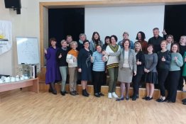 Raseinių rajono ugdymo įstaigų mokytojų stažuotė Šiaulių Stasio Šalkauskio gimnazijoje