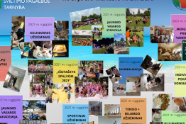 Raseinių rajono švietimo pagalbos tarnybos Atviras jaunimo centras. Rugpjūčio mėnesio apžvalga