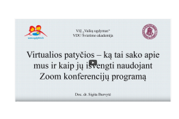 Virtualios patyčios - ką tai sako apie mus ir kaip jų išvengti naudojant Zoom konferencijų programą