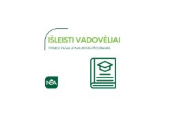 Pirmieji atnaujintas ugdymo programas atitinkantys vadovėliai